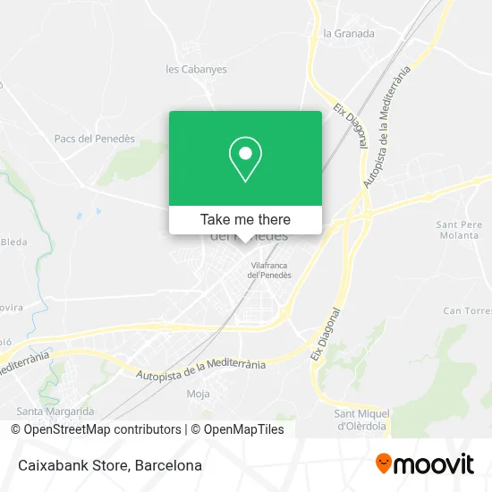 Caixabank Store map
