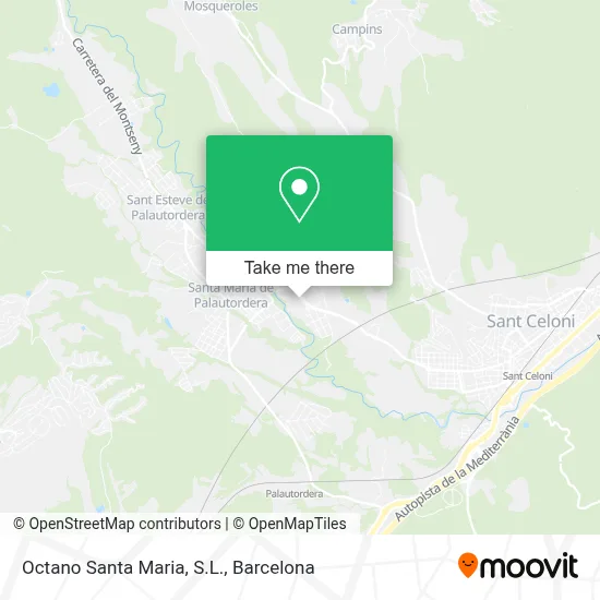 Octano Santa Maria, S.L. map