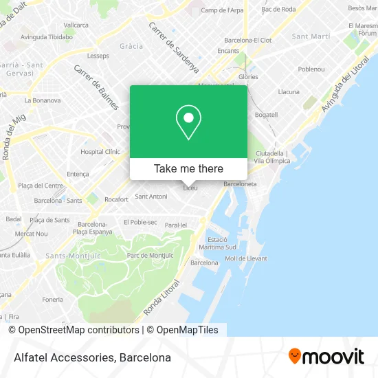 Alfatel Accessories map