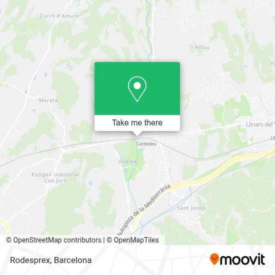 Rodesprex map