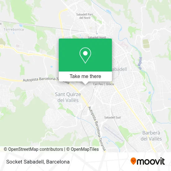 Socket Sabadell map