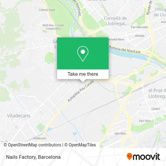 Nails Factory map