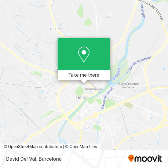 David Del Val map