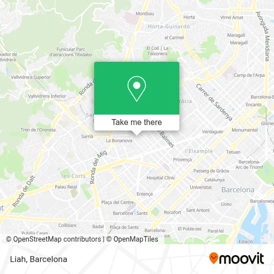 Liah map