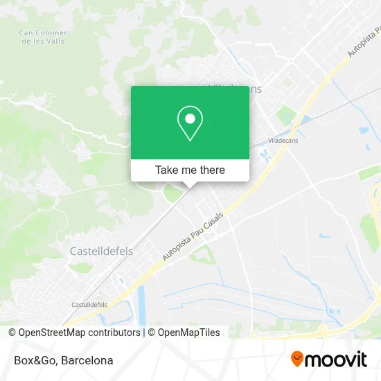Box&Go map