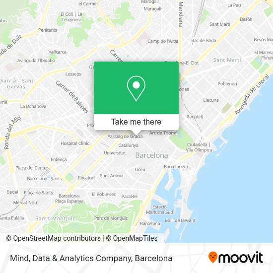 Mind, Data & Analytics Company map