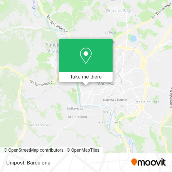 Unipost map