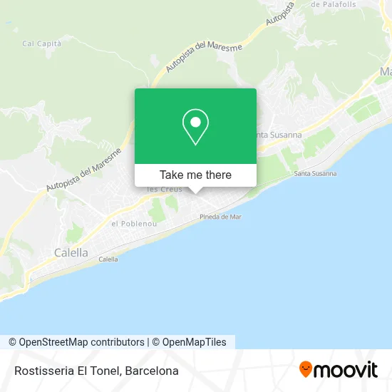 Rostisseria El Tonel map