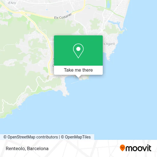 Renteolo map