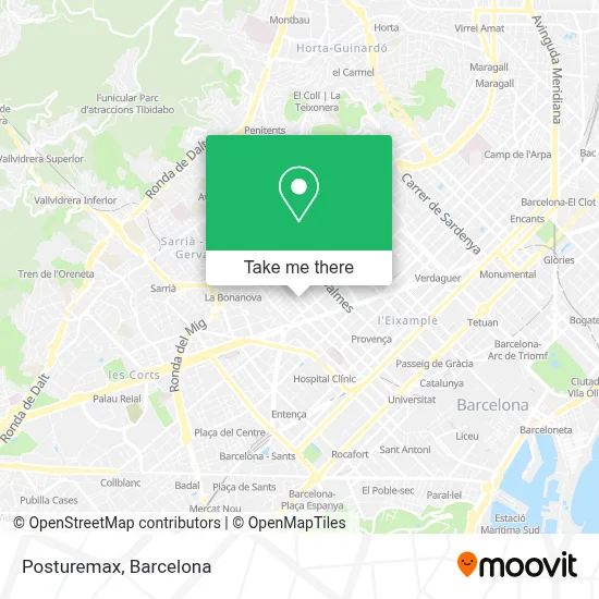 Posturemax map