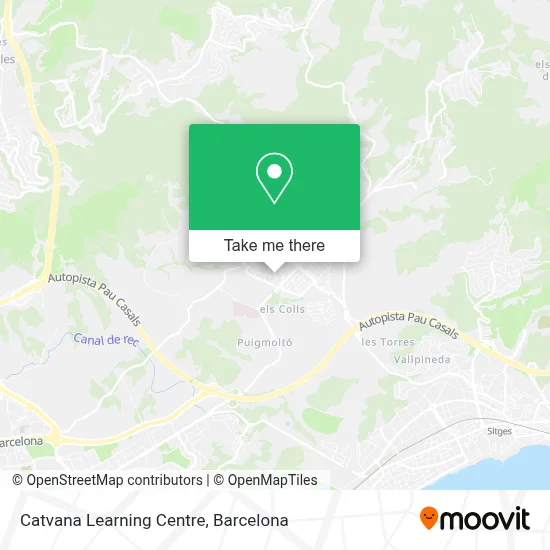 Catvana Learning Centre map