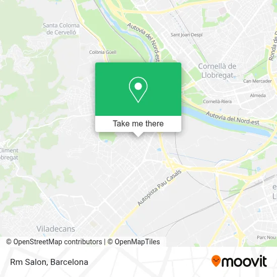 Rm Salon map