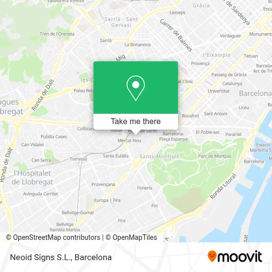 Neoid Signs S.L. map