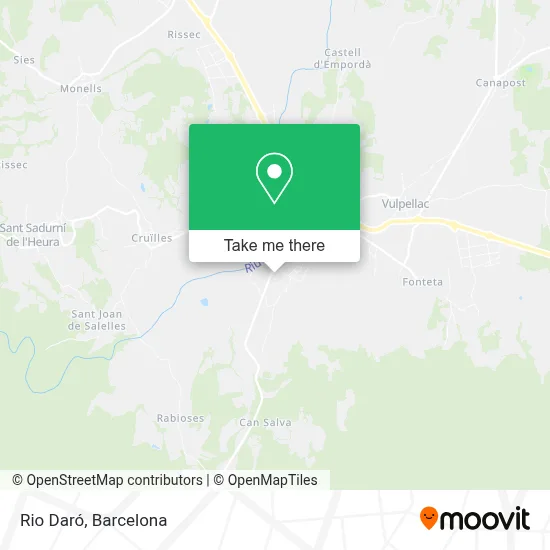Rio Daró map