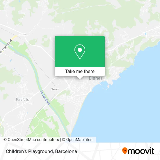 Parque Infantil map