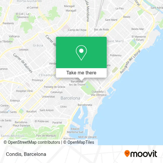 Condis map
