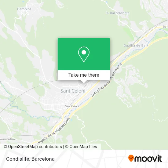 Condislife map