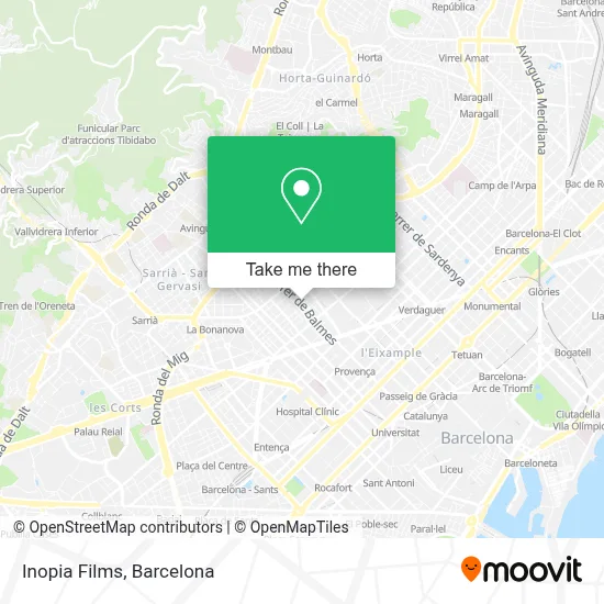 mapa Inopia Films