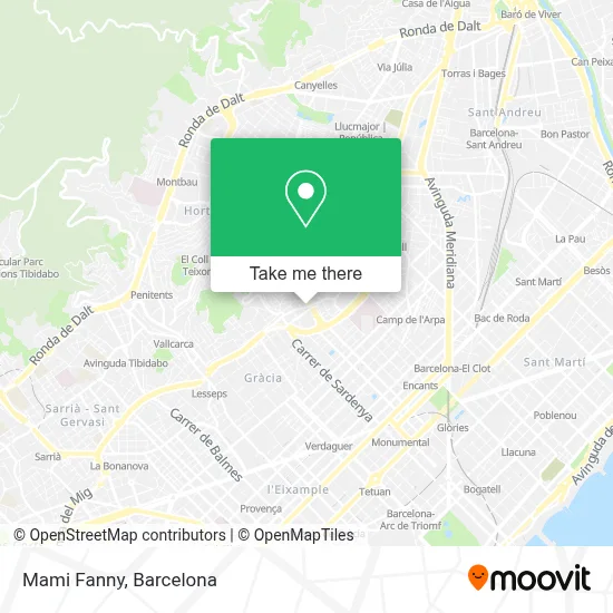 Mami Fanny map