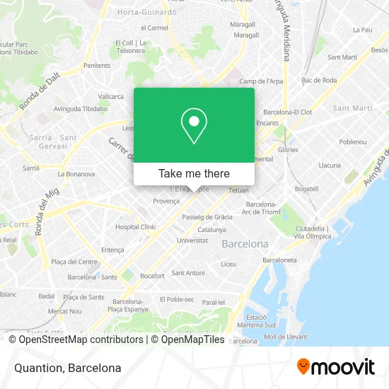 Quantion map