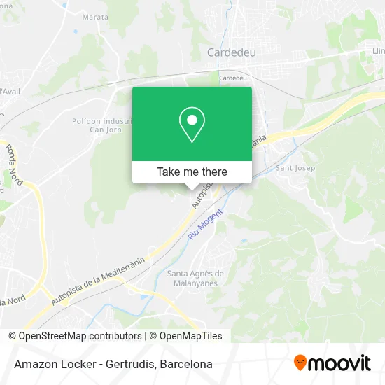 Amazon Locker - Gertrudis map