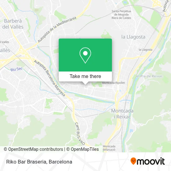 Riko Bar Braseria map