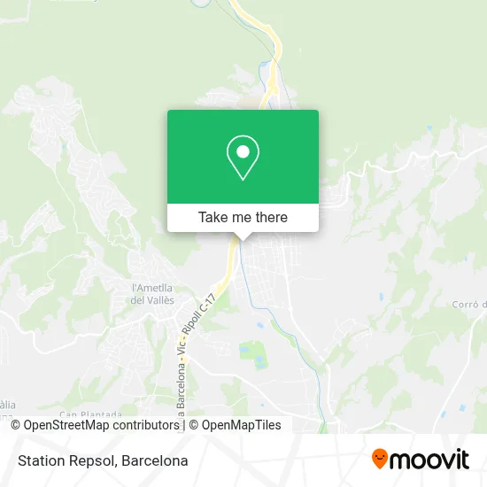 Station Repsol map