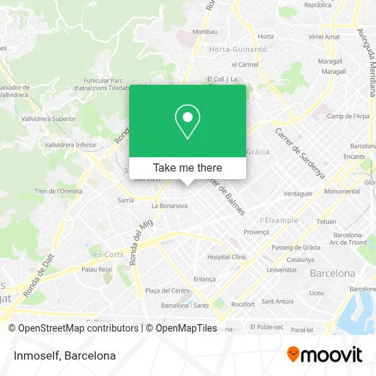 Inmoself map