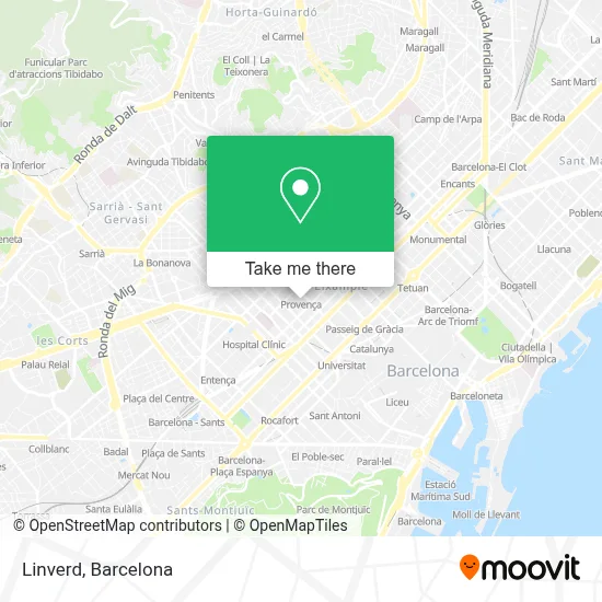 Linverd map
