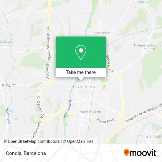 Condis map