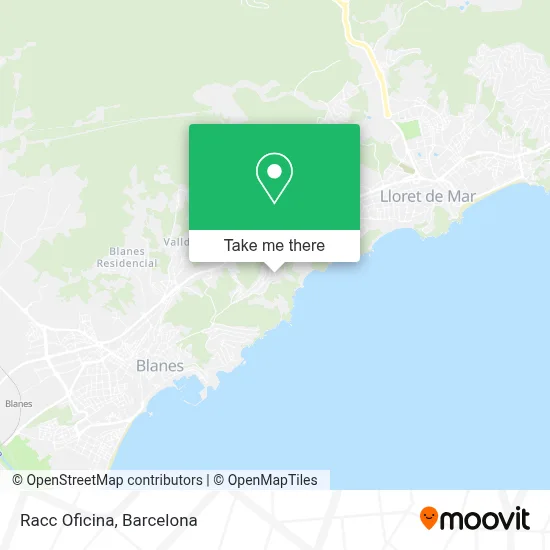 Racc Oficina map