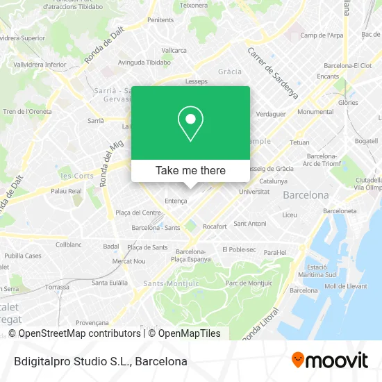Bdigitalpro Studio S.L. map