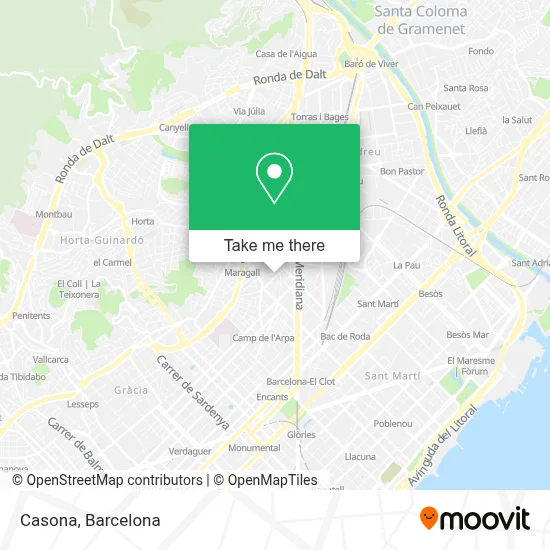Casona map