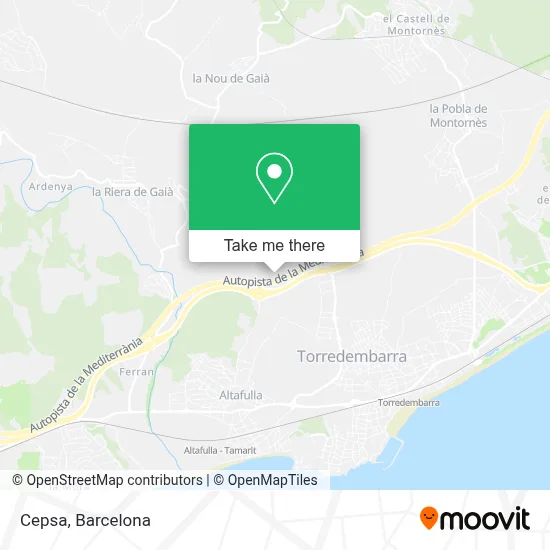 Cepsa map