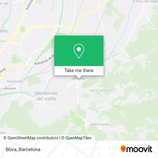 Bbva map