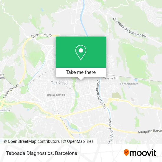 Taboada Diagnostics map
