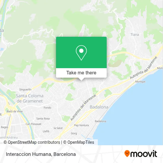 mapa Interaccion Humana
