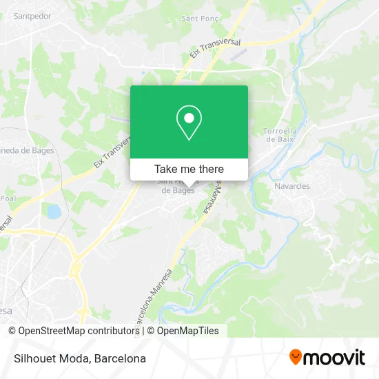Silhouet Moda map
