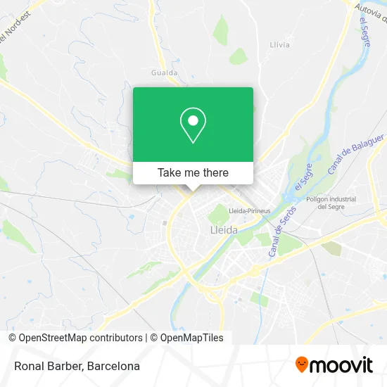 Ronal Barber map