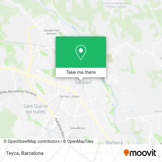 Teyca map
