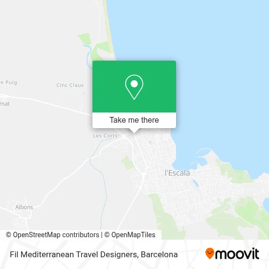 Fil Mediterranean Travel Designers map