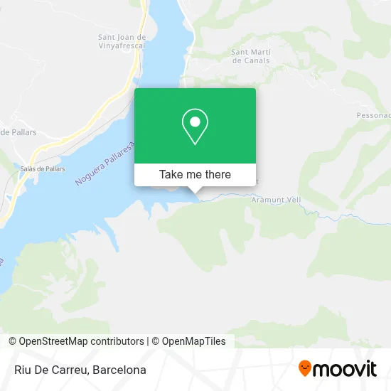 Riu De Carreu map