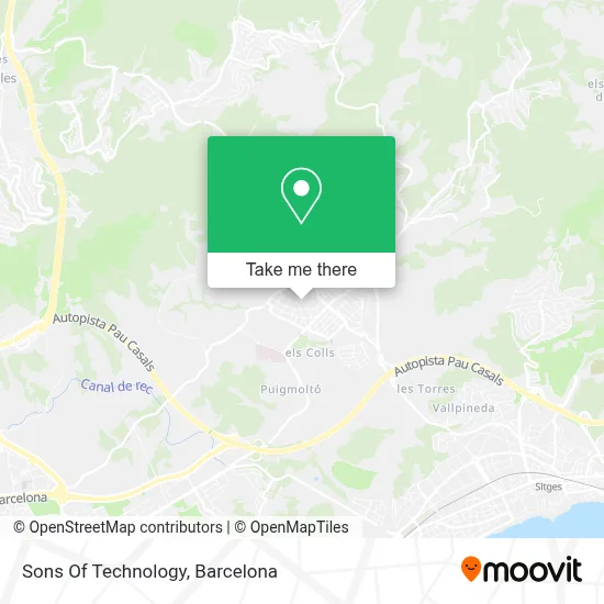 Sons Of Technology map