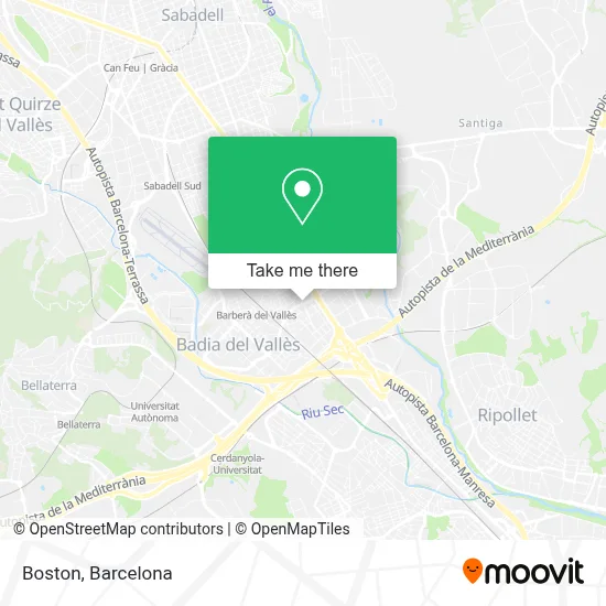 Boston map