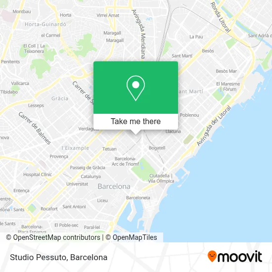 Studio Pessuto map
