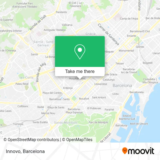 Innovo map