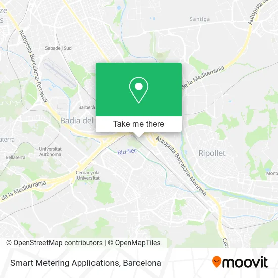 Smart Metering Applications map