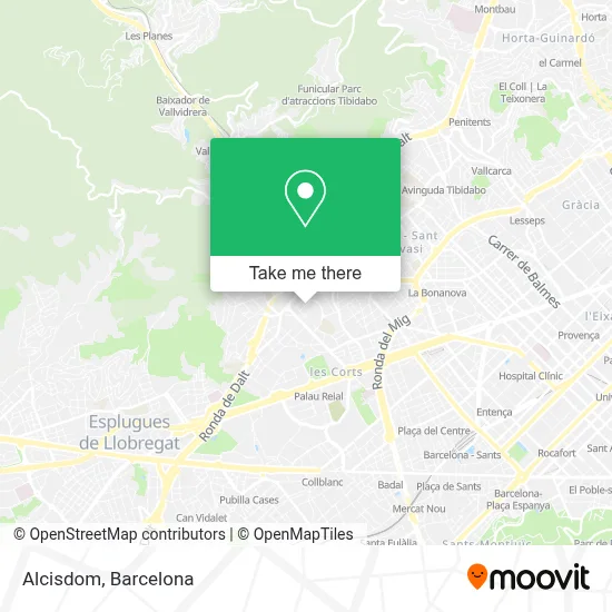 Alcisdom map