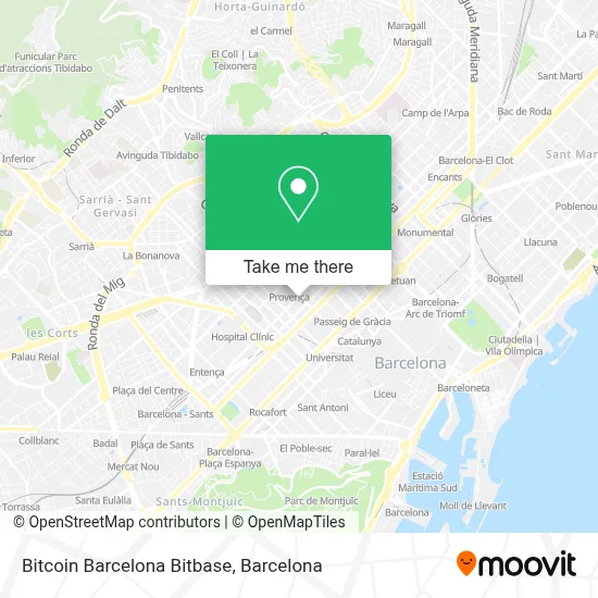 Bitcoin Barcelona Bitbase map