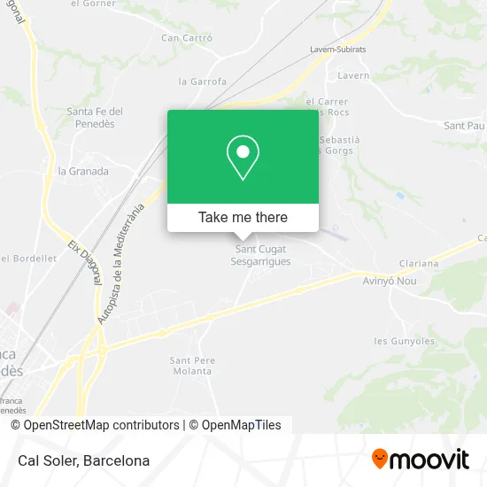 Cal Soler map